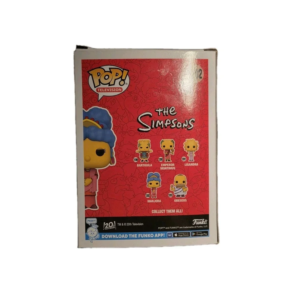 Funko Pop! Marjora 1202 The Simpsons Classic American Show‎ Vinyl Figure Toy